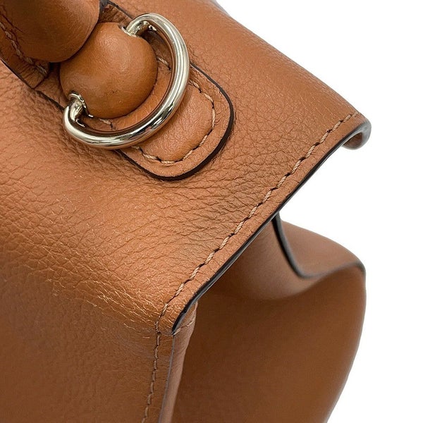 デルヴォー ハンドバッグ ブリヨン ミニ レザー AA0406AAM024FDO Delvaux 2way