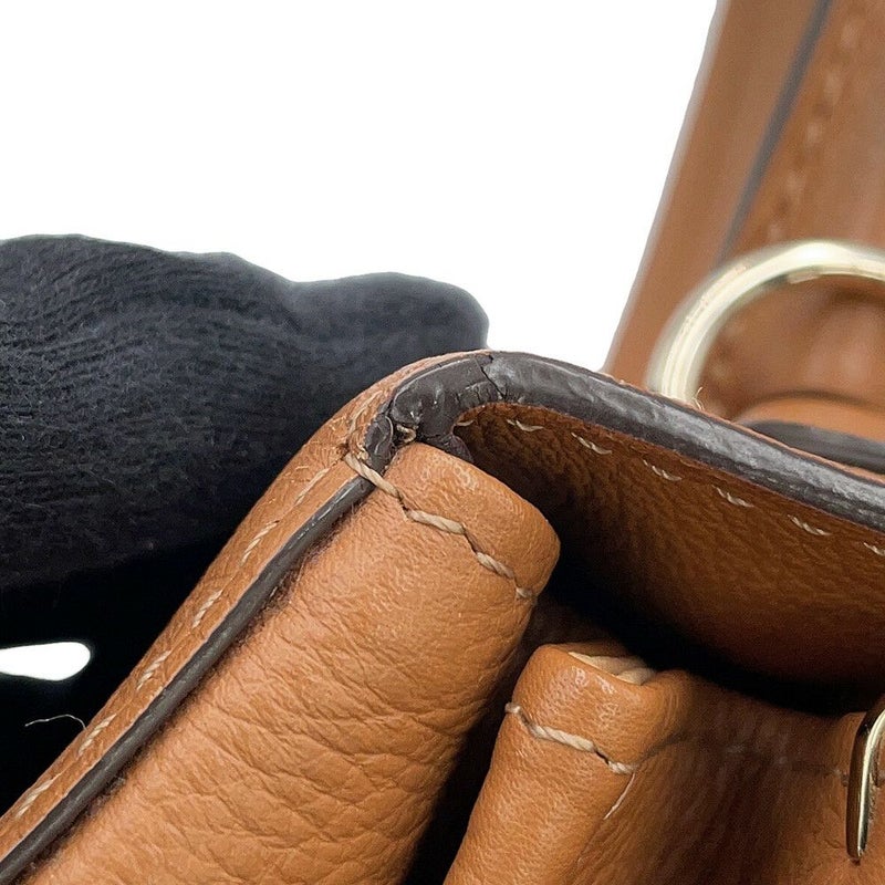 デルヴォー ハンドバッグ ブリヨン ミニ レザー AA0406AAM024FDO Delvaux 2way