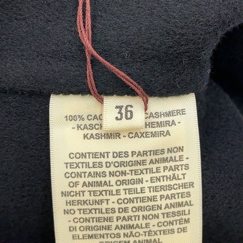エルメス ボレロ ショートスリーブボレロ レディースサイズ36 カシミヤ HERMES アウター 黒