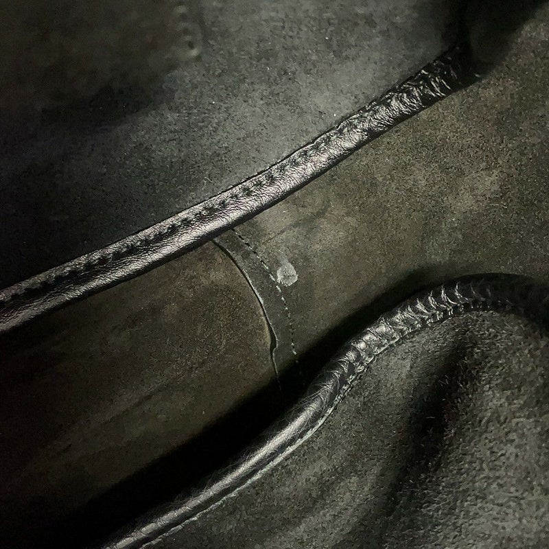 サンローランパリ トートバッグ LE 5 7 BEA ル・サンカセット ベア 763435 SAINT LAURENT PARIS 黒