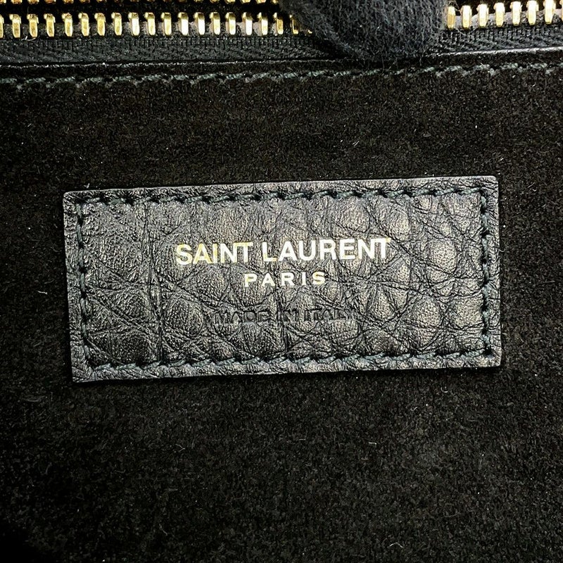 サンローランパリ トートバッグ LE 5 7 BEA ル・サンカセット ベア 763435 SAINT LAURENT PARIS 黒