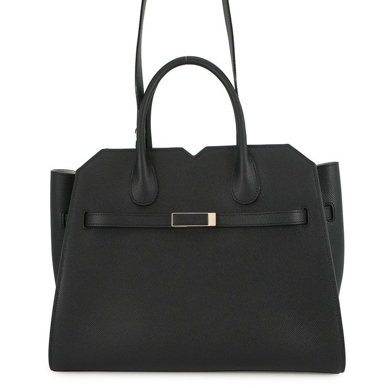 ヴァレクストラ ハンドバッグ 2ハンドル ミラノバッグ ミディアム WBMI0007010LOC99NN Valextra 2way 黒