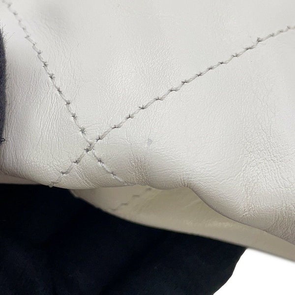 シャネル リュック シャネル22 ラージ レザー AS3313 CHANEL バックパック バッグ 白