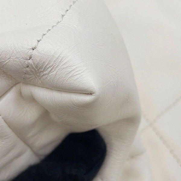 シャネル リュック シャネル22 ラージ レザー AS3313 CHANEL バックパック バッグ 白