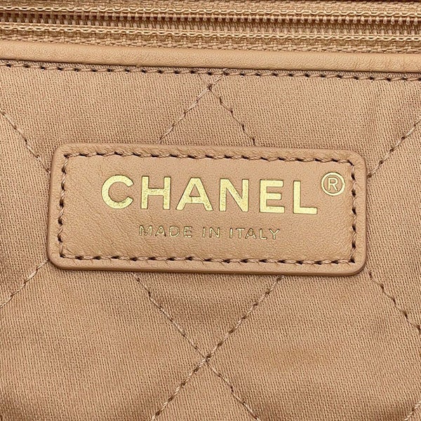 シャネル リュック シャネル22 ラージ レザー AS3313 CHANEL バックパック バッグ 白