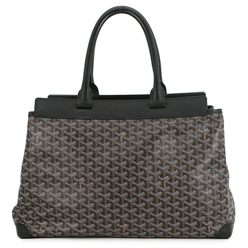 ゴヤール トートバッグ ベルシャスMM PVC レザー GOYARD 黒