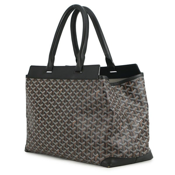 ゴヤール トートバッグ ベルシャスMM PVC レザー GOYARD 黒