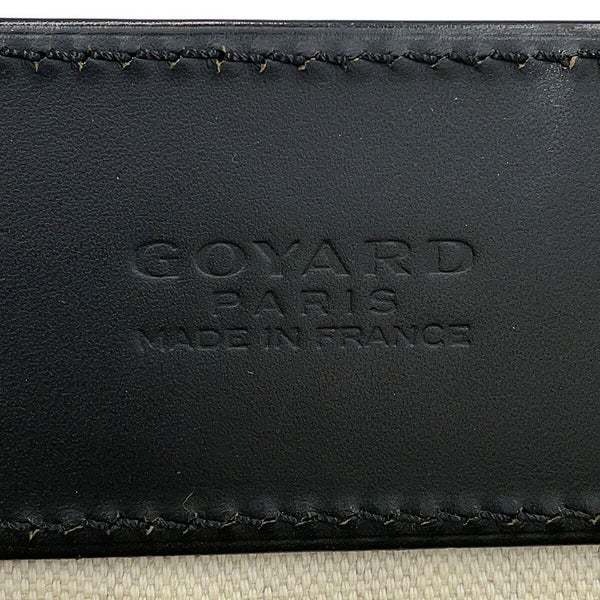 ゴヤール トートバッグ ベルシャスMM PVC レザー GOYARD 黒