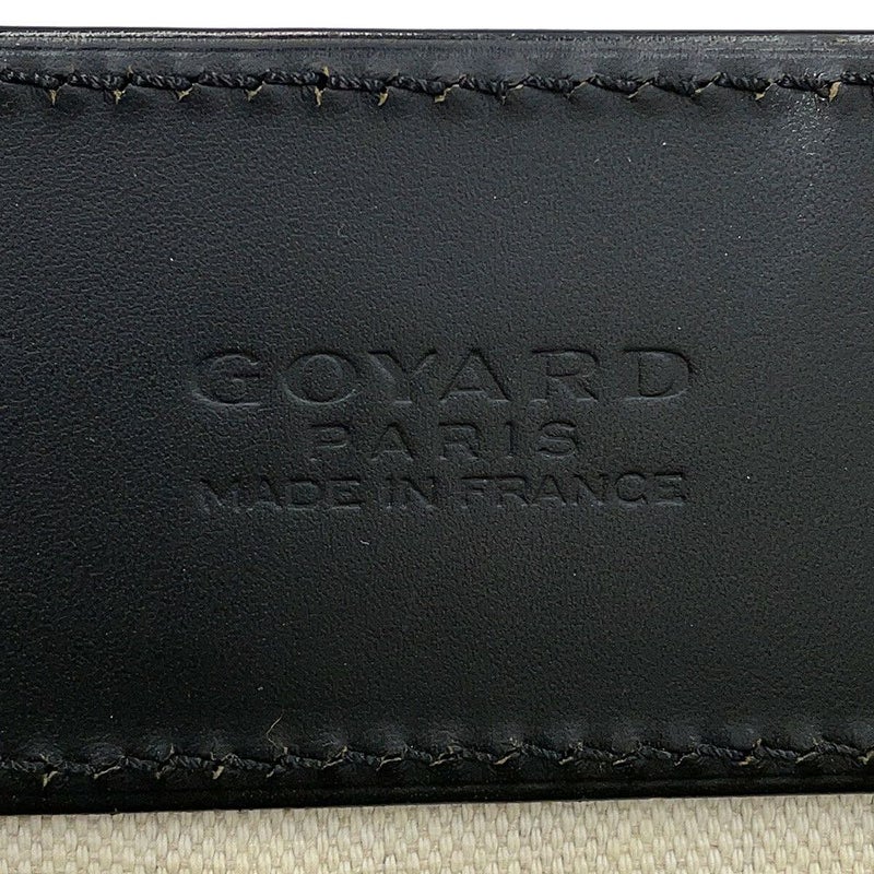 ゴヤール トートバッグ ベルシャスMM PVC レザー GOYARD 黒