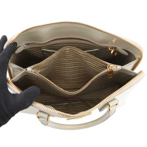 プラダ ハンドバッグ トライアングルロゴ レザー BL0861 PRADA 2way