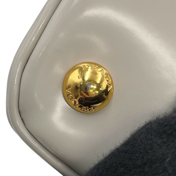 プラダ ハンドバッグ トライアングルロゴ レザー BL0861 PRADA 2way