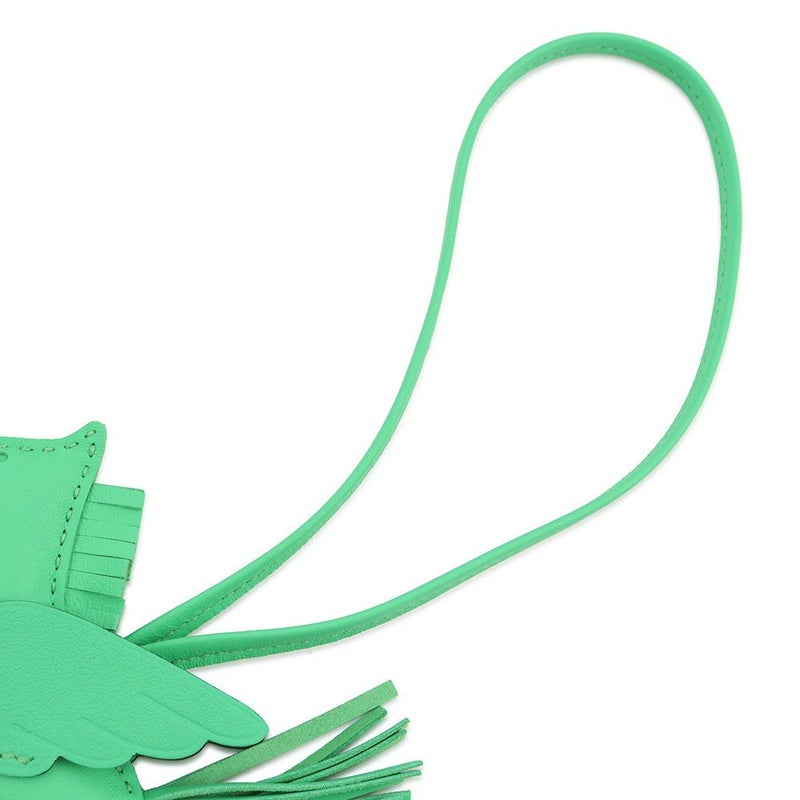 エルメス バッグチャーム ロデオPM ペガサス ヴェールコミック ラムスキン K刻印