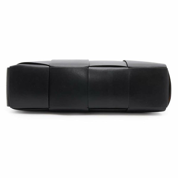 ボッテガヴェネタ トートバッグ マキシイントレチャート アルコ ラージ カーフレザー 608608 BOTTEGA VENETA 黒