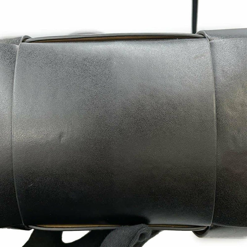 ボッテガヴェネタ トートバッグ マキシイントレチャート アルコ ラージ カーフレザー 608608 BOTTEGA VENETA 黒