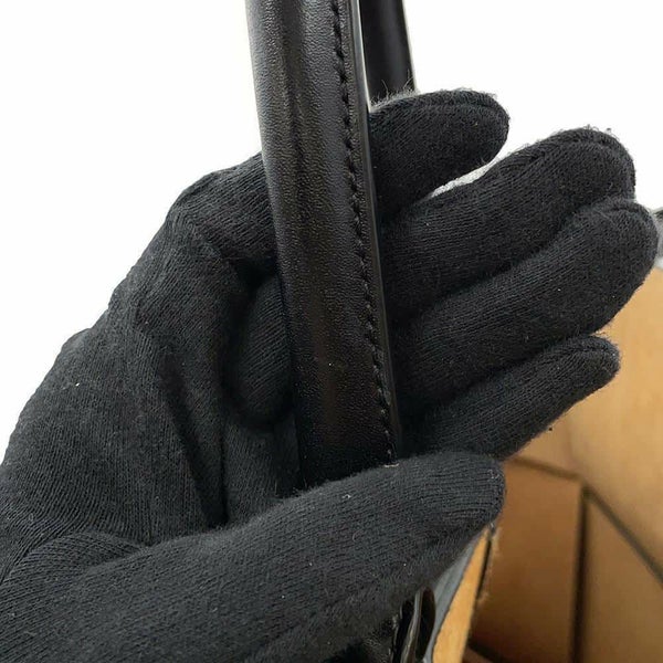 ボッテガヴェネタ トートバッグ マキシイントレチャート アルコ ラージ カーフレザー 608608 BOTTEGA VENETA 黒