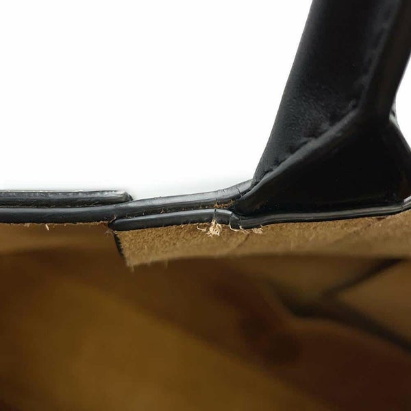 ボッテガヴェネタ トートバッグ マキシイントレチャート アルコ ラージ カーフレザー 608608 BOTTEGA VENETA 黒