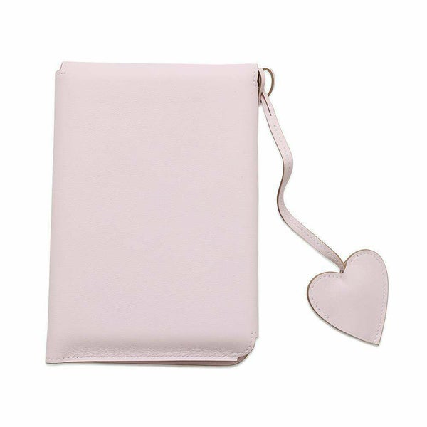 エルメス ノートカバー カルネ・シークレット モーブペール/シルバー金具 スイフト W刻印 HERMES アニマポリス