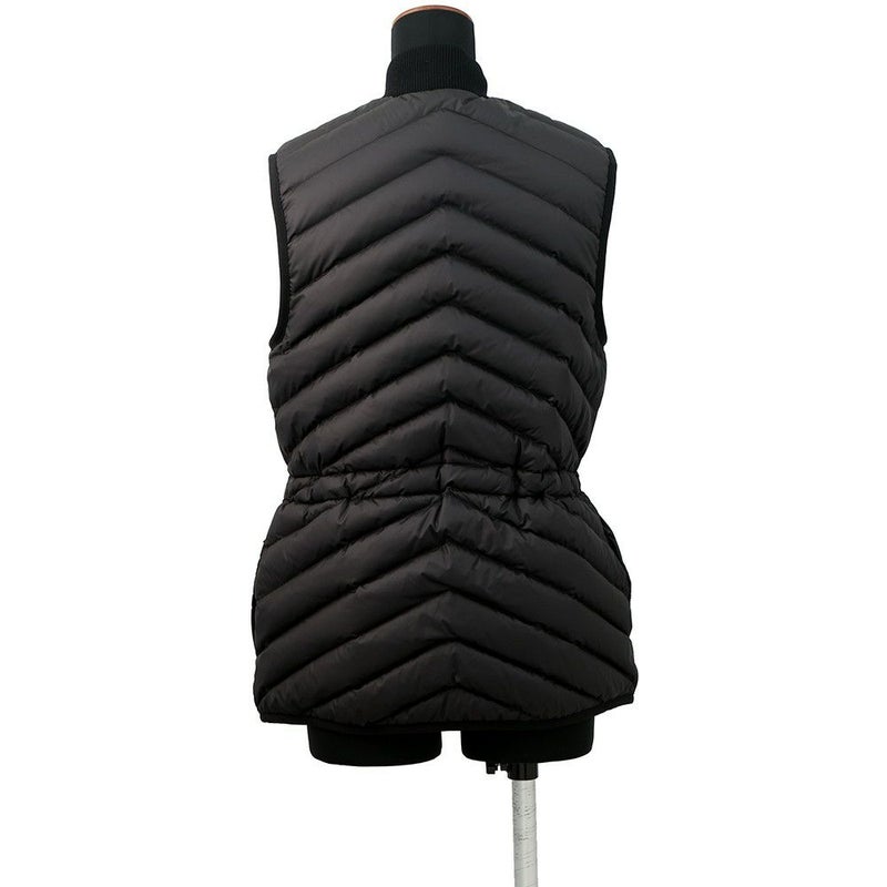 エルメス ダウンベスト クルードセル パッチ付き レディースサイズ34 HERMES アウター 黒