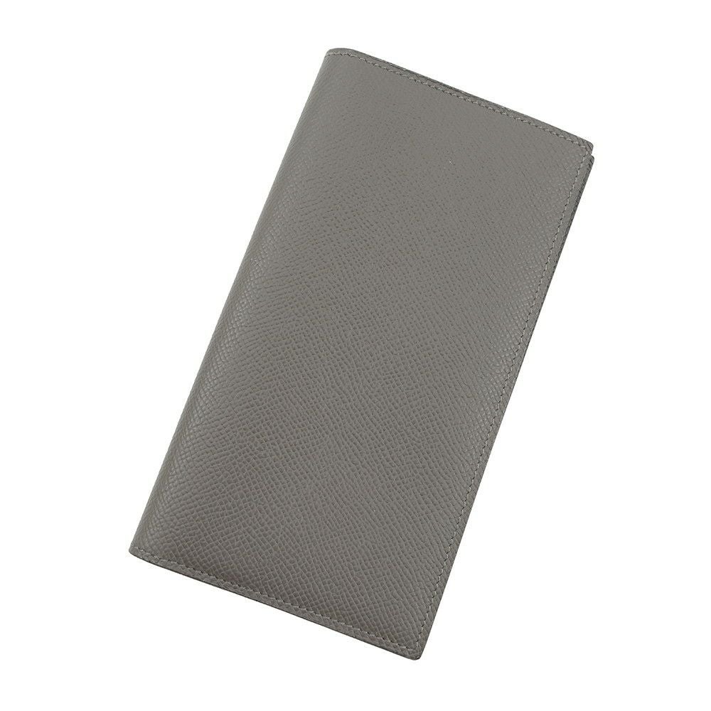 エルメス 長財布 ベアンデュプリ エトゥープ/シルバー金具 エルメス 長財布 ベアンデュプリ エトゥープ/シルバー金具