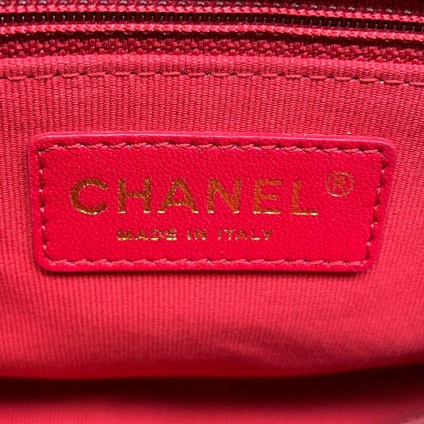 シャネル チェーンショルダーバッグ ミニマトラッセ フェイクパール ラムスキン AS2855 CHANEL バッグ 2ｗay 黒