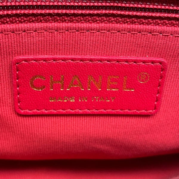 シャネル チェーンショルダーバッグ ミニマトラッセ フェイクパール ラムスキン AS2855 CHANEL バッグ 2ｗay 黒