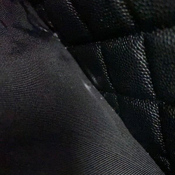 シャネル クラッチバッグ マトラッセ ココマーク キャビアスキン A82545 CHANEL 黒