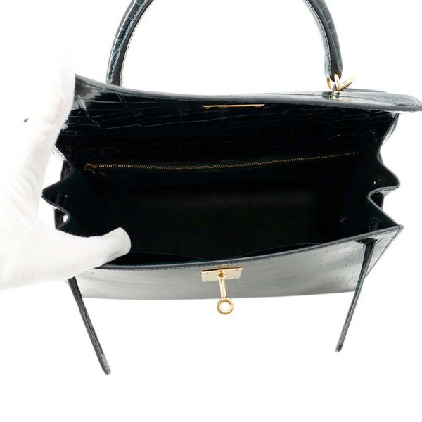 エルメス ハンドバッグ ケリー28 外縫い ヴェールシプレ/ゴールド金具 ポロサスマット B刻印 ２wayショルダー