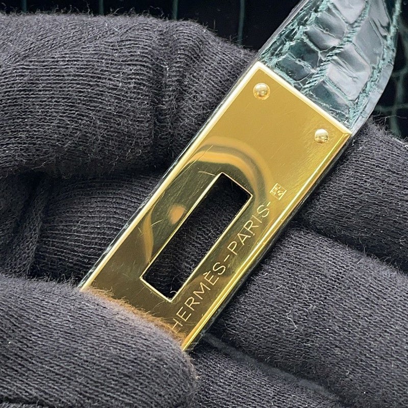 エルメス ハンドバッグ ケリー28 外縫い ヴェールシプレ/ゴールド金具 ポロサスマット B刻印 ２wayショルダー