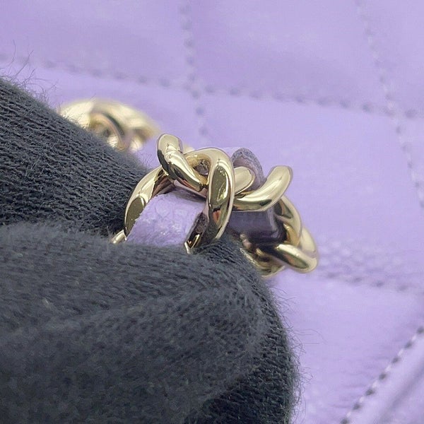 シャネル チェーンショルダーバッグ バニティケース ココマーク マトラッセ キャビアスキン AP1341 CHANEL バッグ