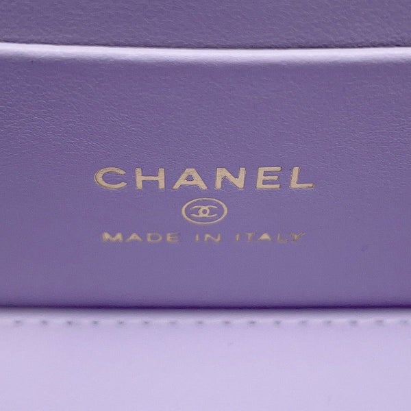 シャネル チェーンショルダーバッグ バニティケース ココマーク マトラッセ キャビアスキン AP1341 CHANEL バッグ