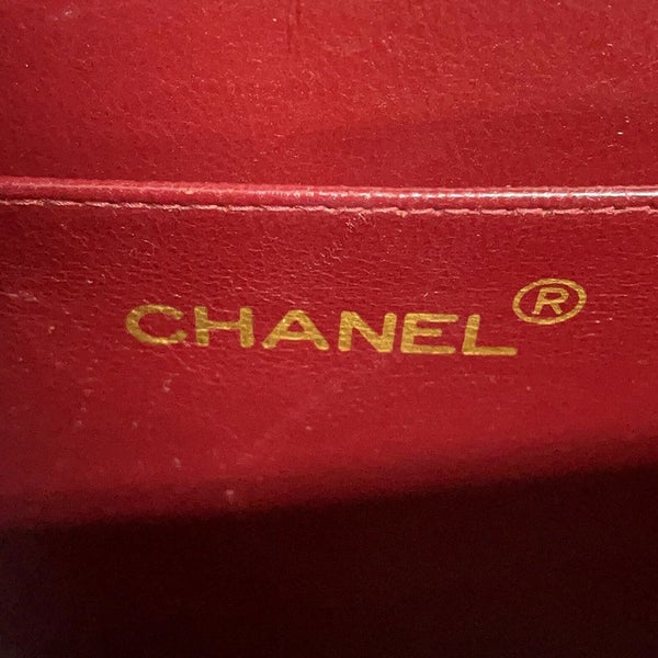 シャネル チェーンショルダーバッグ デカマトラッセ ココマーク シングルフラップ ラムスキン A01094 CHANEL 黒