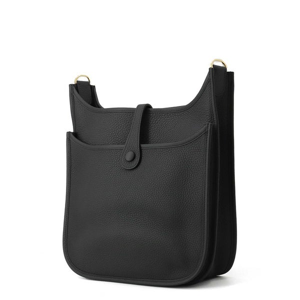 エルメス ショルダーバッグ エブリン3 PM ブラック/ゴールド金具 トリヨンクレマンス K刻印 黒