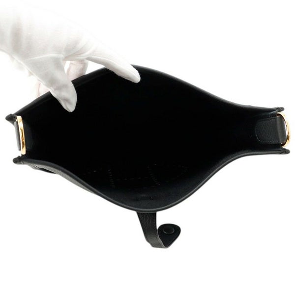 エルメス ショルダーバッグ エブリン3 PM ブラック/ゴールド金具 トリヨンクレマンス K刻印 黒