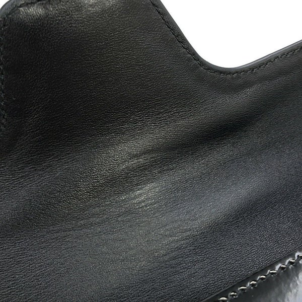 セリーヌ ショルダーバッグ 16 セーズ ブザス スモール パテント 188013 CELINE 黒