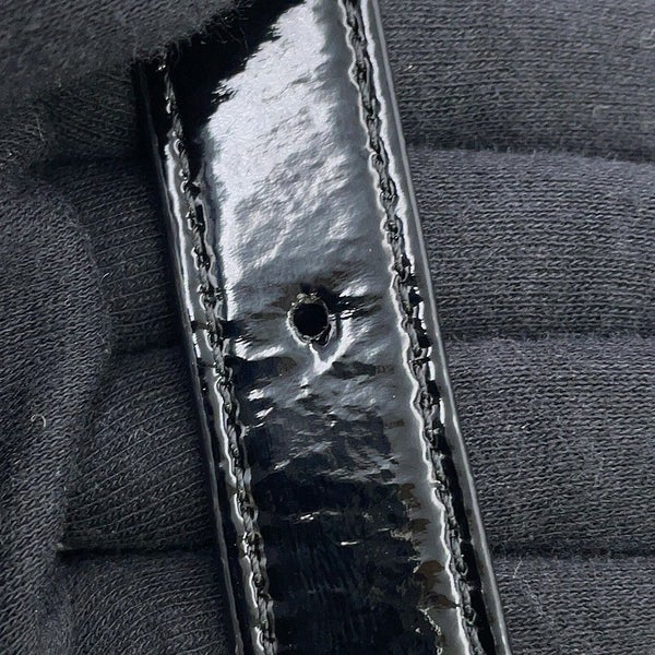 セリーヌ ショルダーバッグ 16 セーズ ブザス スモール パテント 188013 CELINE 黒