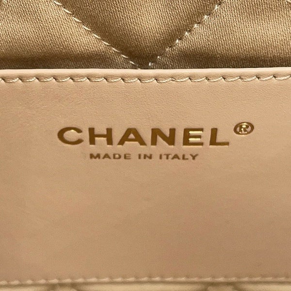 シャネル ハンドバッグ CHANEL 22 ミニ ココマーク メタリックカーフレザー AS3980 CHANEL 2way