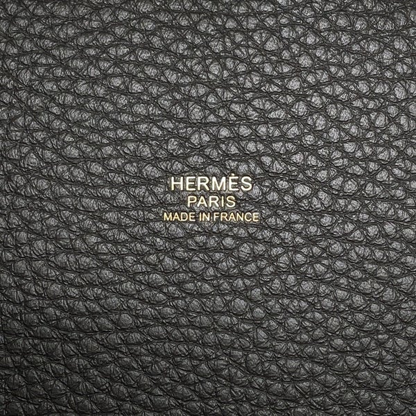 エルメス ハンドバッグ ピコタンロックPM ダークブロンズ/ゴールド金具 トリヨンクレマンス K刻印