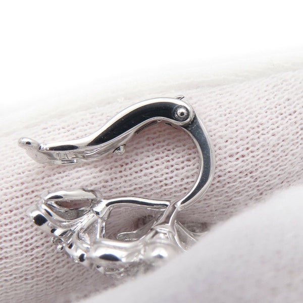 ヴァンクリーフ&アーペル イヤリング ソクラテス イヤリング 3フラワー ダイヤ 66P 計1.32ct K18WGホワイトゴールド VCARB14300