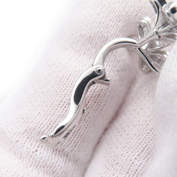 ヴァンクリーフ&アーペル イヤリング ソクラテス イヤリング 3フラワー ダイヤ 66P 計1.32ct K18WGホワイトゴールド VCARB14300