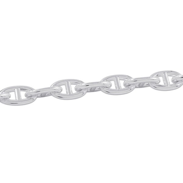 エルメス ブレスレット シェーヌダンクルTGM 13コマ SV925シルバー HERMES ジュエリー