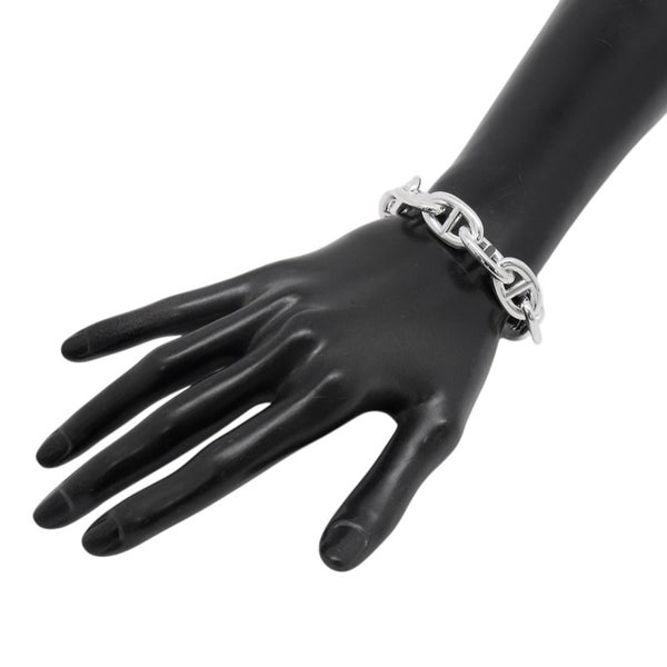 エルメス ブレスレット シェーヌダンクルTGM 13コマ SV925シルバー HERMES ジュエリー