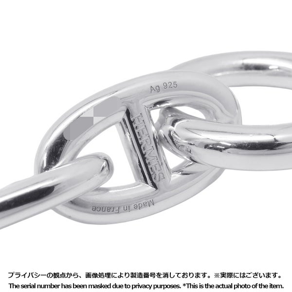エルメス ブレスレット シェーヌダンクルTGM 13コマ SV925シルバー HERMES ジュエリー