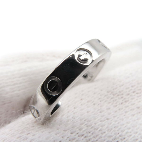 カルティエ ピアス ミニラブ フープ ピアス スモールモデル SM K18WGホワイトゴールド B8028900 Cartier ジュエリー