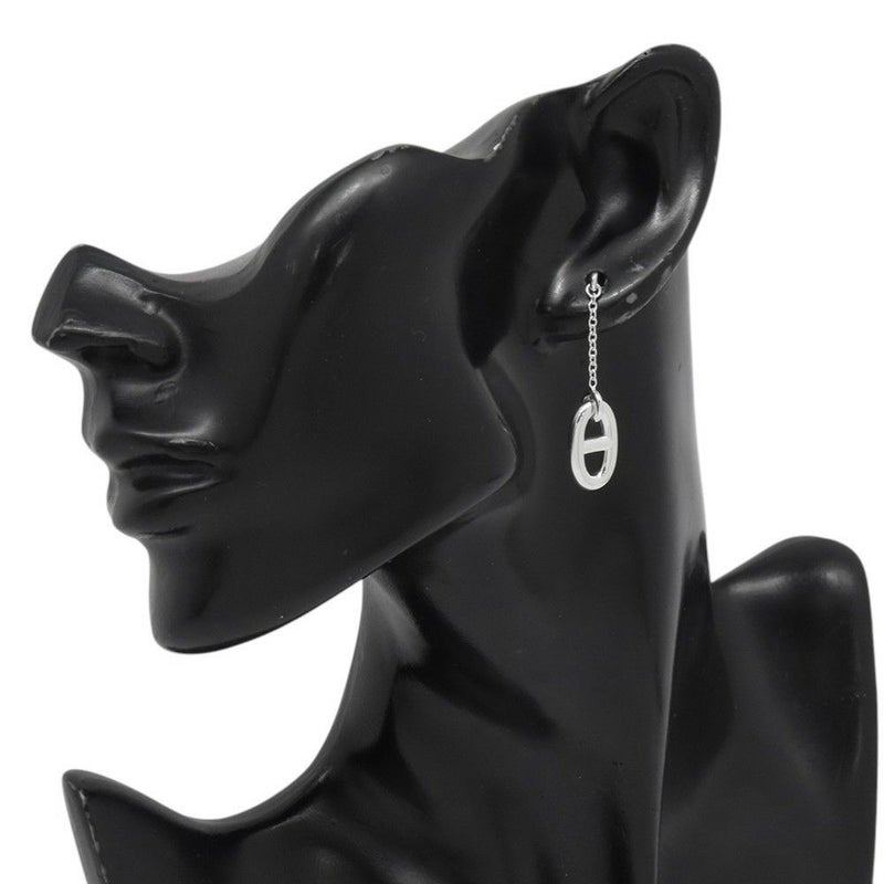 エルメス ピアス シェーヌダンクル ファランドール ピアス MM Earrings SV925シルバー HERMES ジュエリー