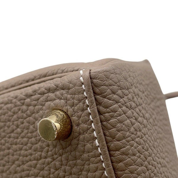 エルメス ハンドバッグ ケリー25 内縫い エトゥープ/ゴールド金具 トゴ B刻印 ２wayショルダー