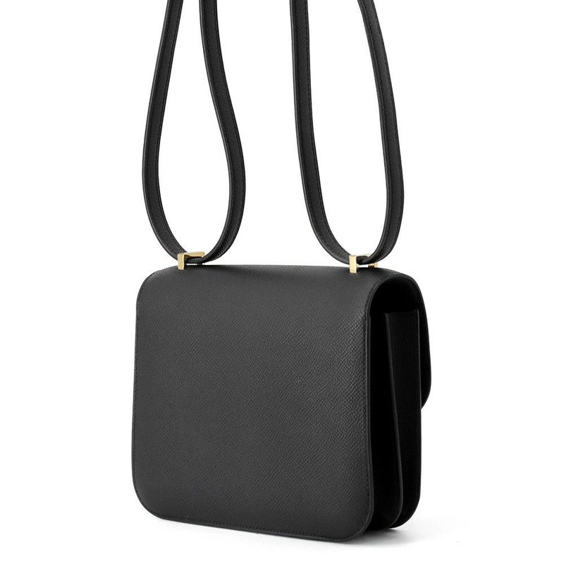 エルメス ミニ コンスタンス3 ミロワール ブラック/ゴールド金具 エプソン K刻印 黒