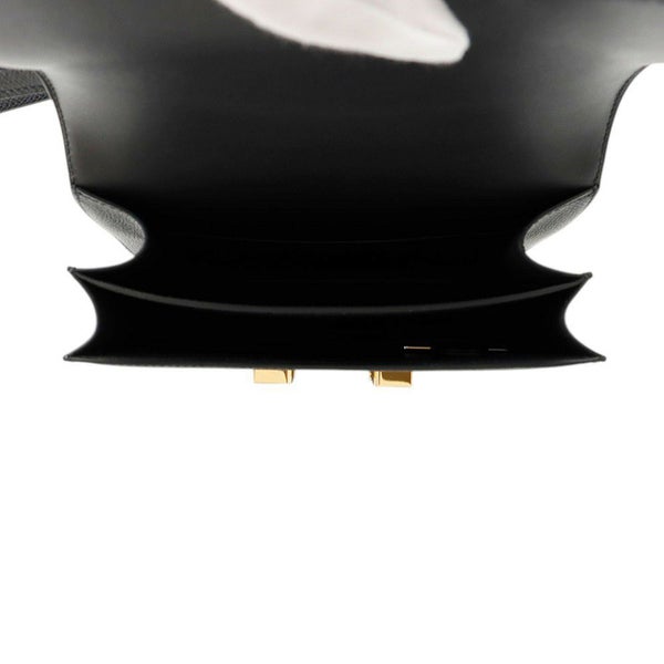 エルメス ミニ コンスタンス3 ミロワール ブラック/ゴールド金具 エプソン K刻印 黒