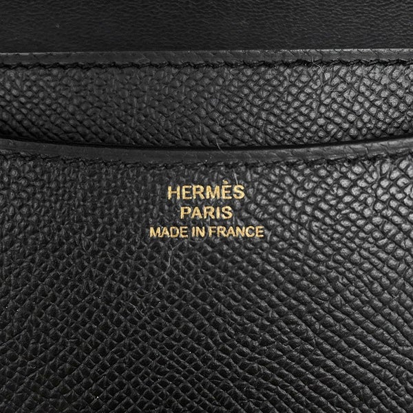 エルメス ミニ コンスタンス3 ミロワール ブラック/ゴールド金具 エプソン K刻印 黒