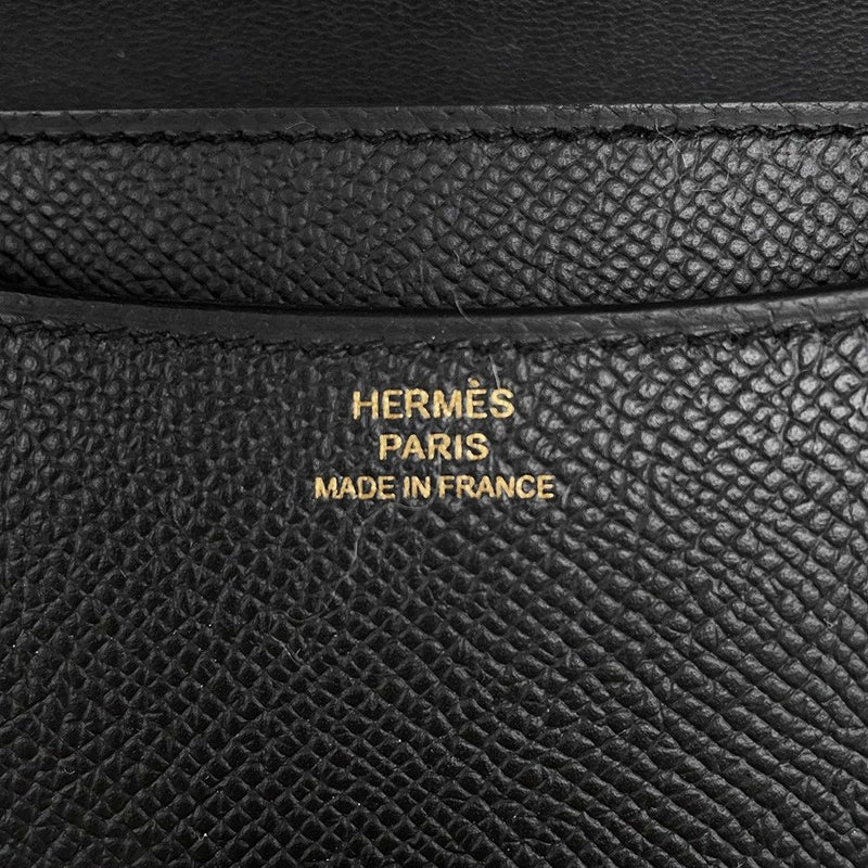 エルメス ミニ コンスタンス3 ミロワール ブラック/ゴールド金具 エプソン K刻印 黒