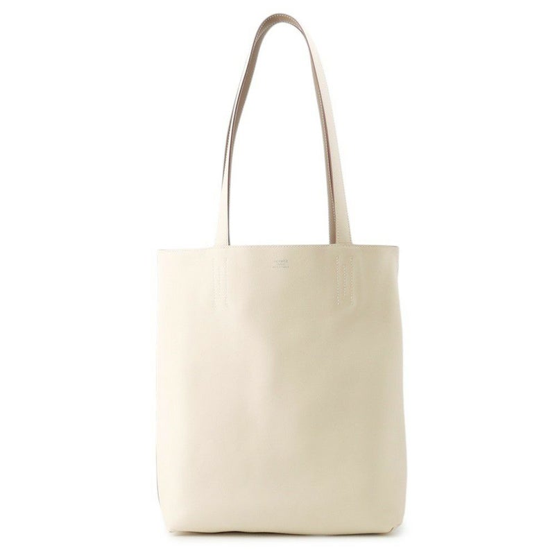 エルメス トートバッグ ネオ ドゥブルセンス 35 エトゥープ/クレ スイフト K刻印  リバーシブル